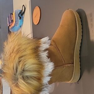 furry boots